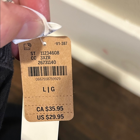 PINK Victoria's Secret Black Tee - Picture 6 of 6